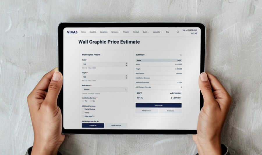 Say Hello to Easy Quotes: Our New Wall Graphic Cost Calculator