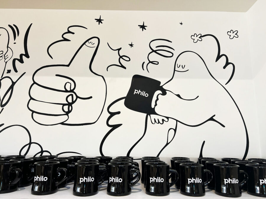 Philo HQ Wall Decals Office