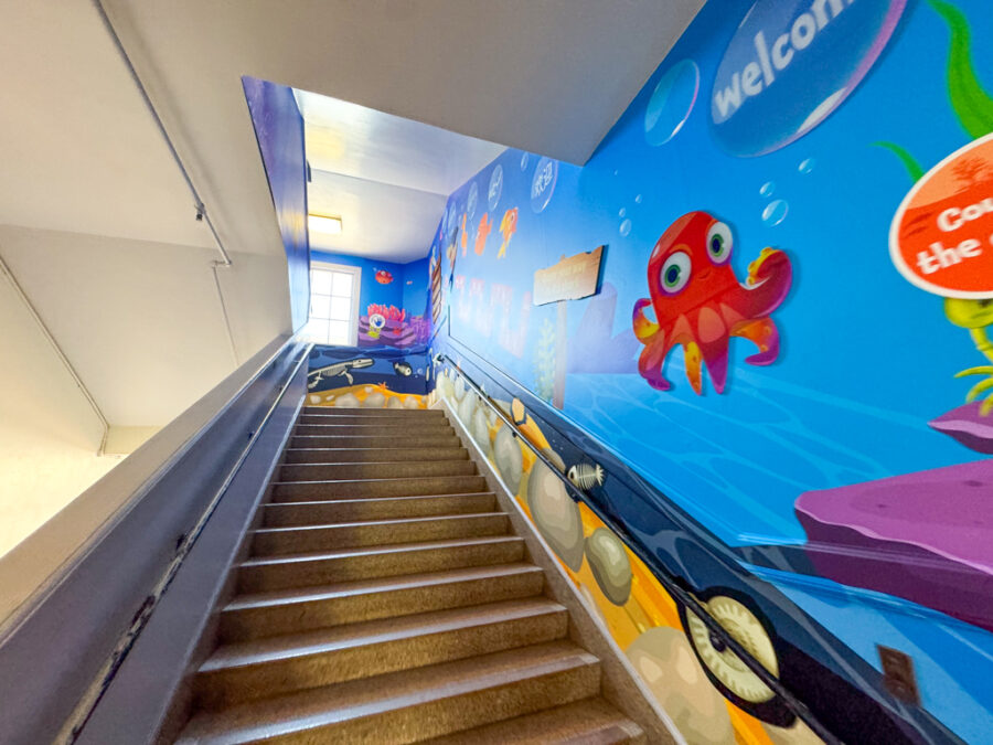 Project: Stairwell of Imagination – Sherman Elementary School