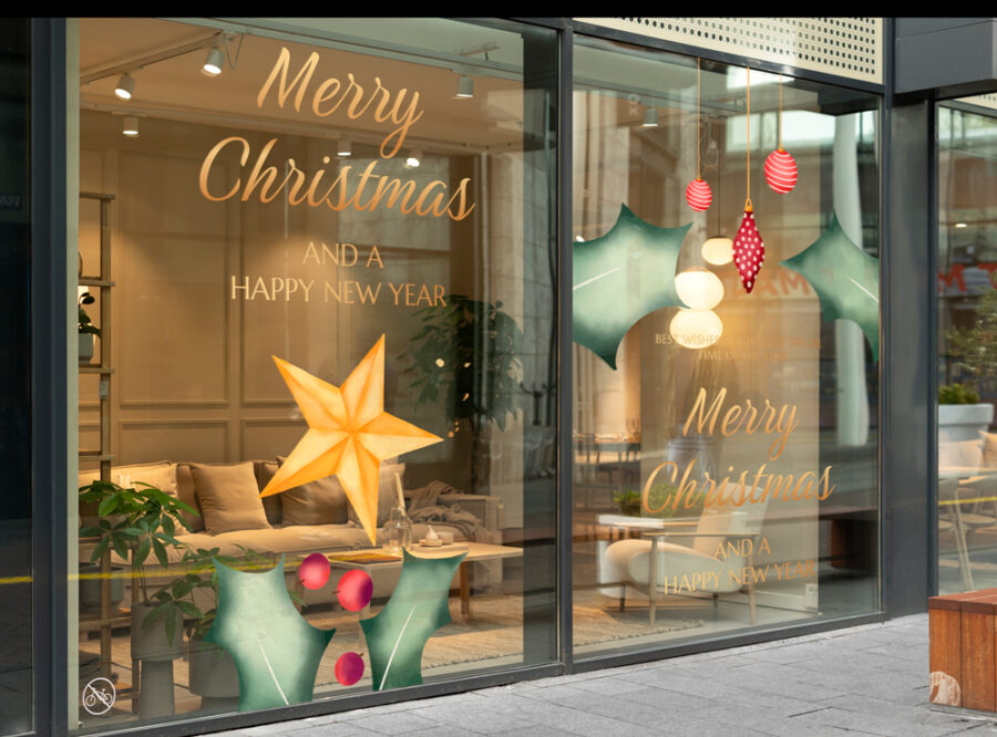 Attract Attention This Holiday Season with Window Graphics, Wall Graphics, Signage, and More from VIVAS Inc